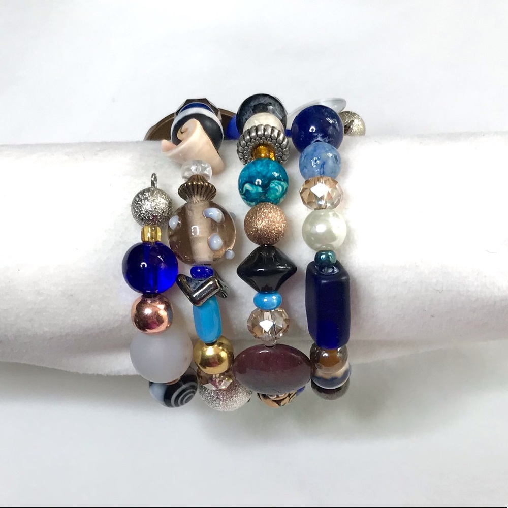 Handmade Bracelet with Modern & Vintage Elements (NB53-6H) New Without Tags - Picture 5 of 9